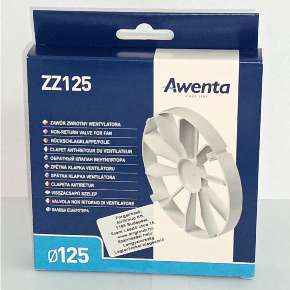 visszacsapó szelep Awenta ZZ125