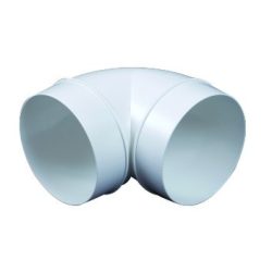 KO125-23/90 fok PVC könyök (222P)