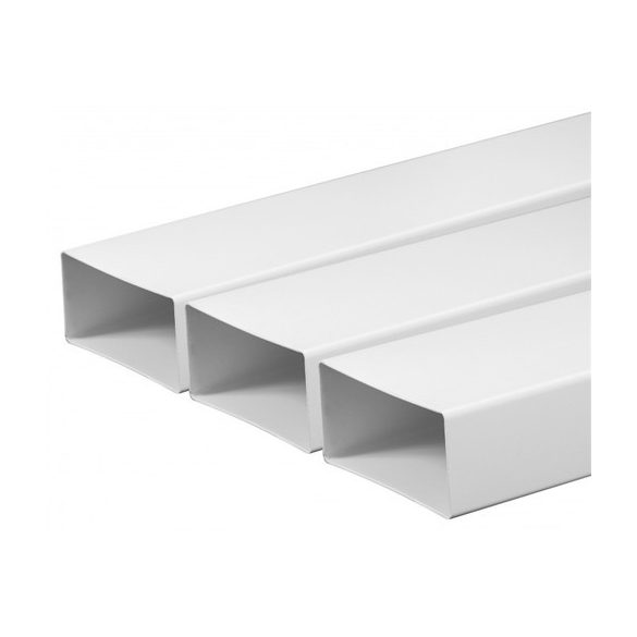 KP204-05 PVC laposcsatorna / 0,5m
