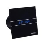 CATA E-100 GTH BK fekete ventilátor páraérzékelővel