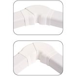 DEKOR flexi idom (állítható sarokelem) 65x50mm