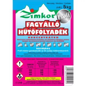 Fagyálló ZIMKOR -72C piros