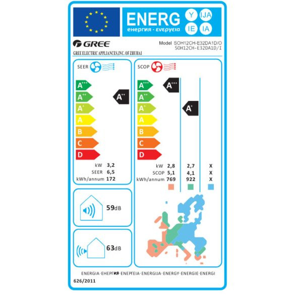 SYEN Charm 3,2 kW split klíma akciós telepítéssel